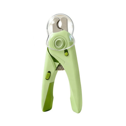 Professional Pet Nail Clipper with LED Light & Nail Catcher - Ergonomic Cat & Dog Grooming Trimmer