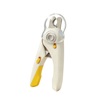 Professional Pet Nail Clipper with LED Light & Nail Catcher - Ergonomic Cat & Dog Grooming Trimmer