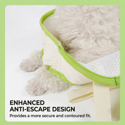 Breathable Pet Grooming Hammock Sling with Alloy Hooks & Adjustable Straps for Dogs and Cats