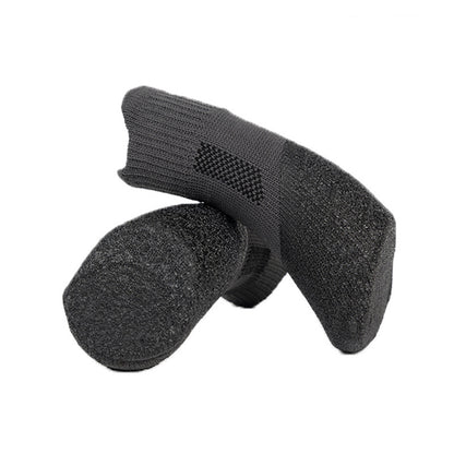 Breathable Mesh Knit Dog Socks with Anti-Slip Waterproof Latex Sole & Adjustable Strap
