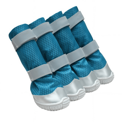 All-Weather Tall Dog Boots | Water-Resistant Anti-Slip Paw Protectors with Reflective Straps