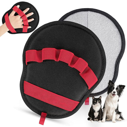 Reusable Pet Hair Remover Glove, Electrostatic Dual-Directional Fabric Lint Mitt for Couch, Furniture, Carpet, Bedding & Clothing