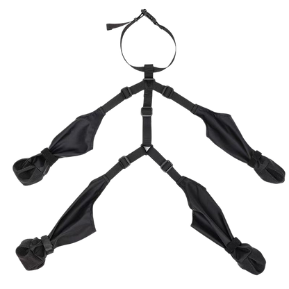 Adjustable Dog Suspender Boots - Water-Resistant Pet Leggings with Anti-Slip Paw Protection