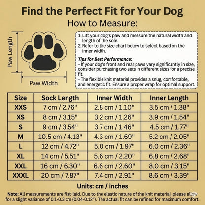 Breathable Mesh Knit Dog Socks with Anti-Slip Waterproof Latex Sole & Adjustable Strap