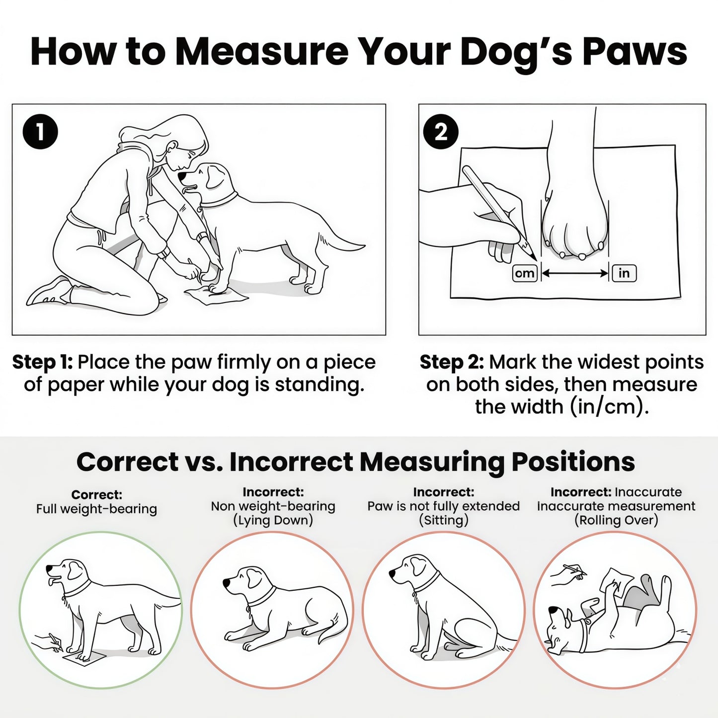 Water-Repellent Dog Boots with Anti-Slip Sole & Reflective Straps, Winter Fleece Lined Paw Protectors