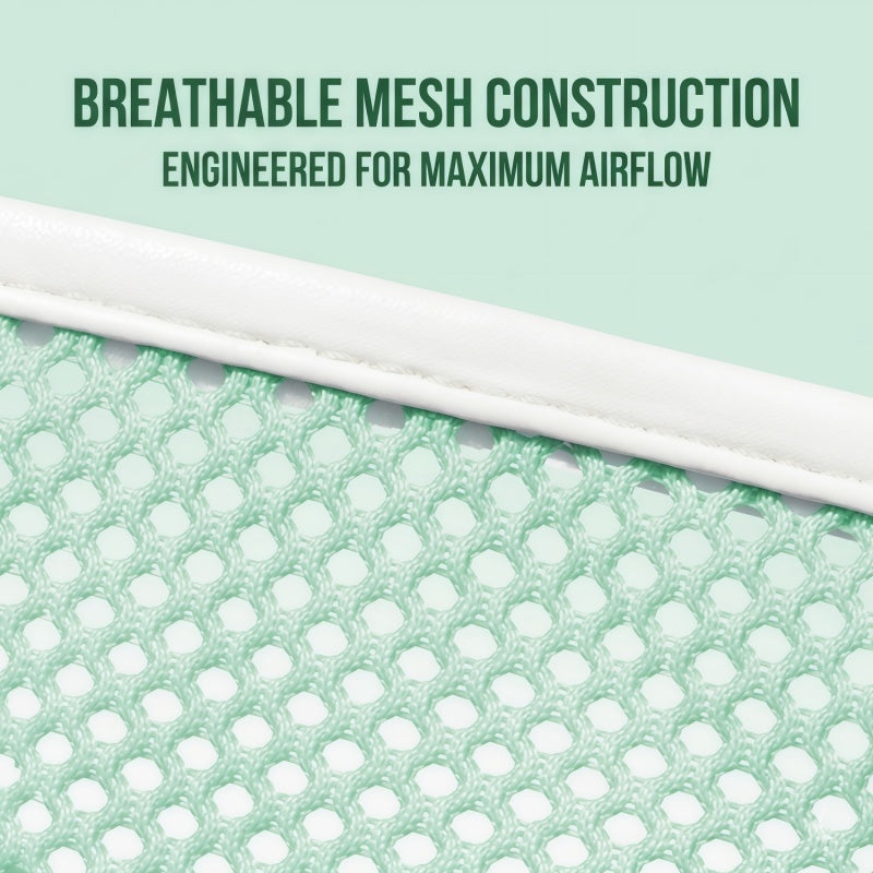 Breathable Mesh Dog Boots with Anti-Slip Sole and Adjustable Straps for Paw Protection