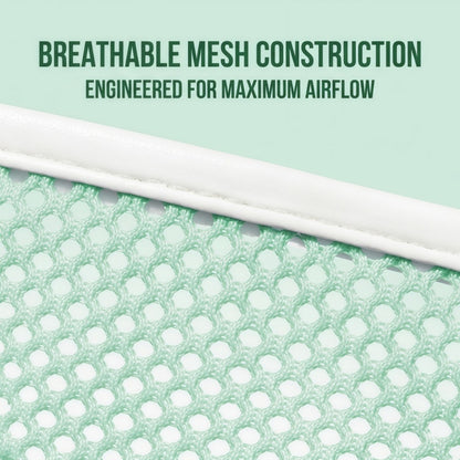 Breathable Mesh Dog Boots with Anti-Slip Sole and Adjustable Straps for Paw Protection